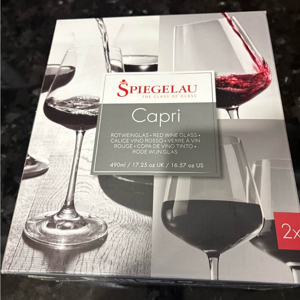 Spiegelau Capri Wine Glass Set
2 glass set.
